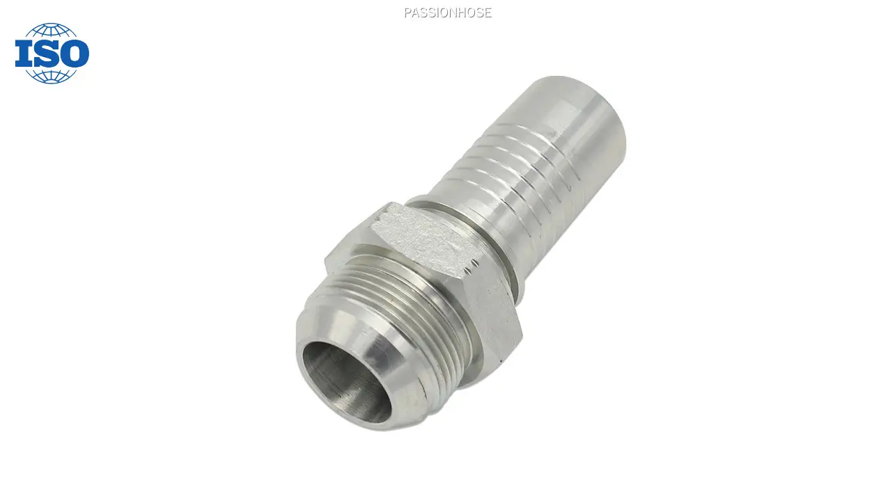 Fine Quality stainless steel hydraulic fittings antislippery | PASSIONHOSE 1