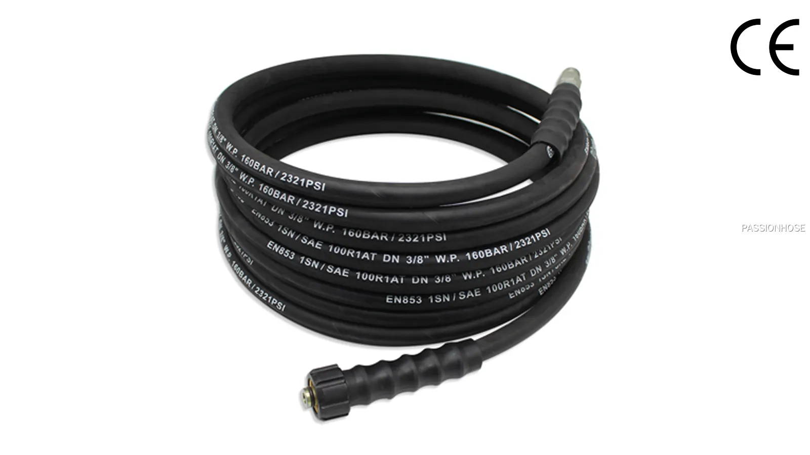 Hogedrukreinigerslang op maat, 30 meter (100 ft), beste leverancier en fabrikant | PASSIONHOSE 1