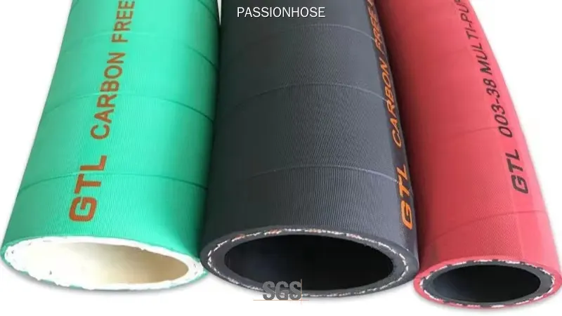 PASSIONHOSE | Avancerad industriell gummislangserie 1