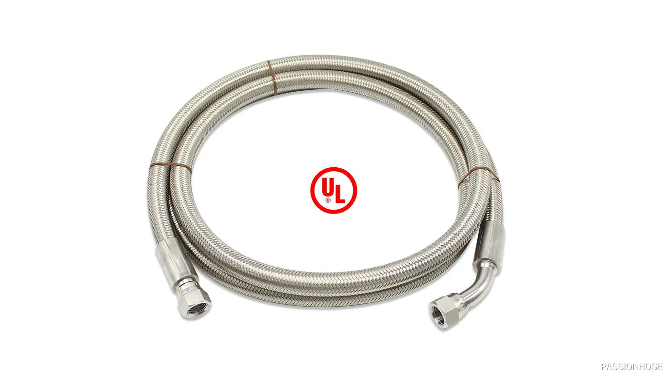 PASSIONHOSE | Practical flexible ss304 braided convoluted tubing ptfe hose from China 1