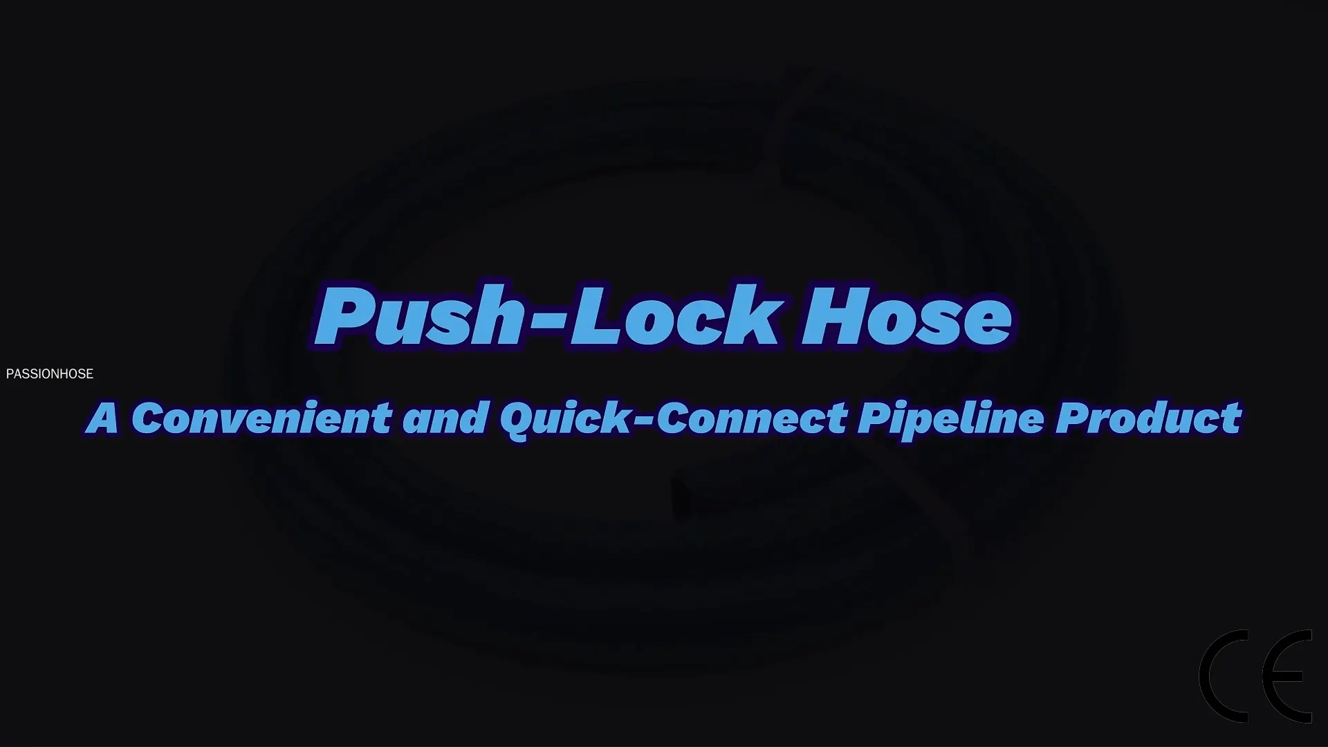 PASSIONHOSE | Quality push lock low pressure hose from China 1