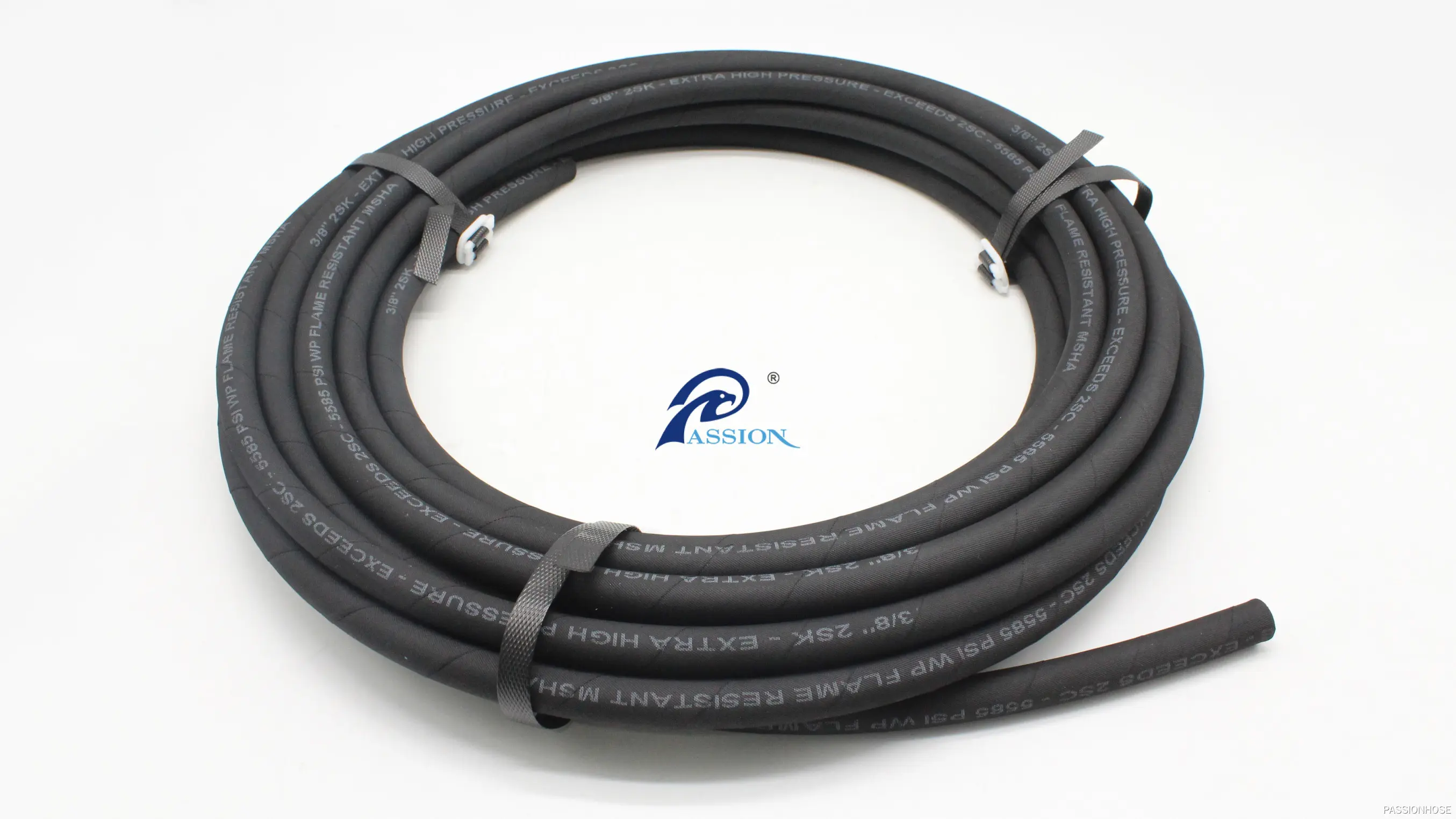 PASSIONHOSE | Top Selling hydraulic braided rubber hose high resilience  1