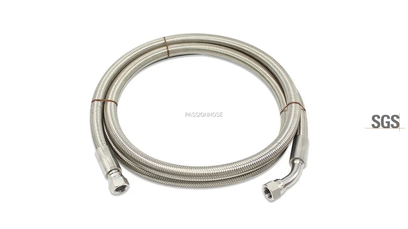 Selang jalinan PTFE baja tahan karat kustom dari Produsen China | PASSIONHOSE 1