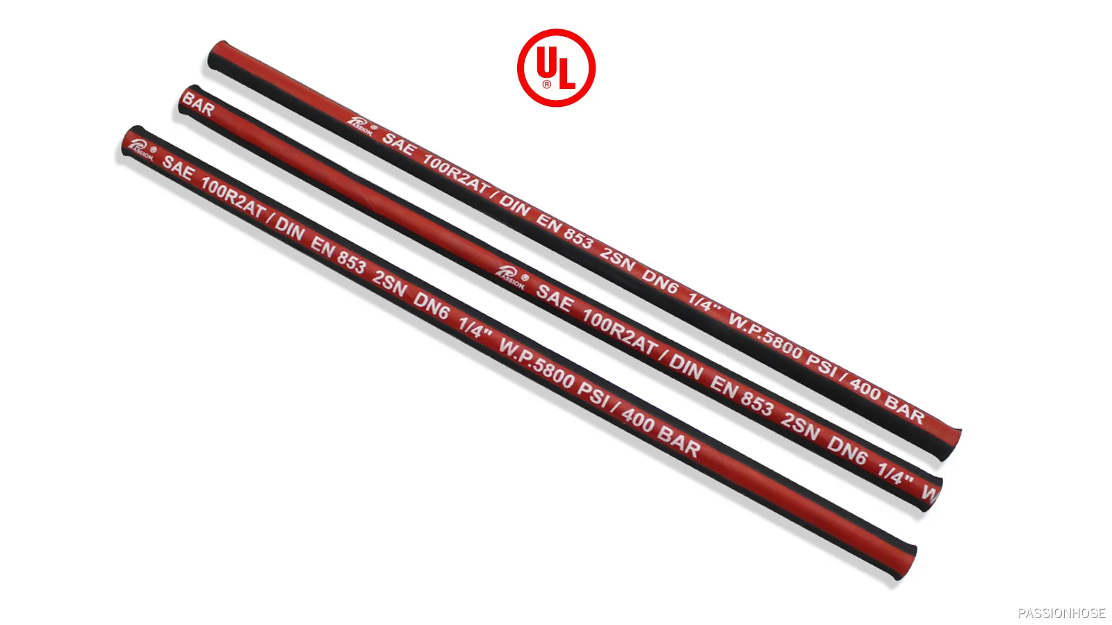 PASSIONHOSE | Yüksek güvenlikli, yüksek puanlı hidrolik hortum 1