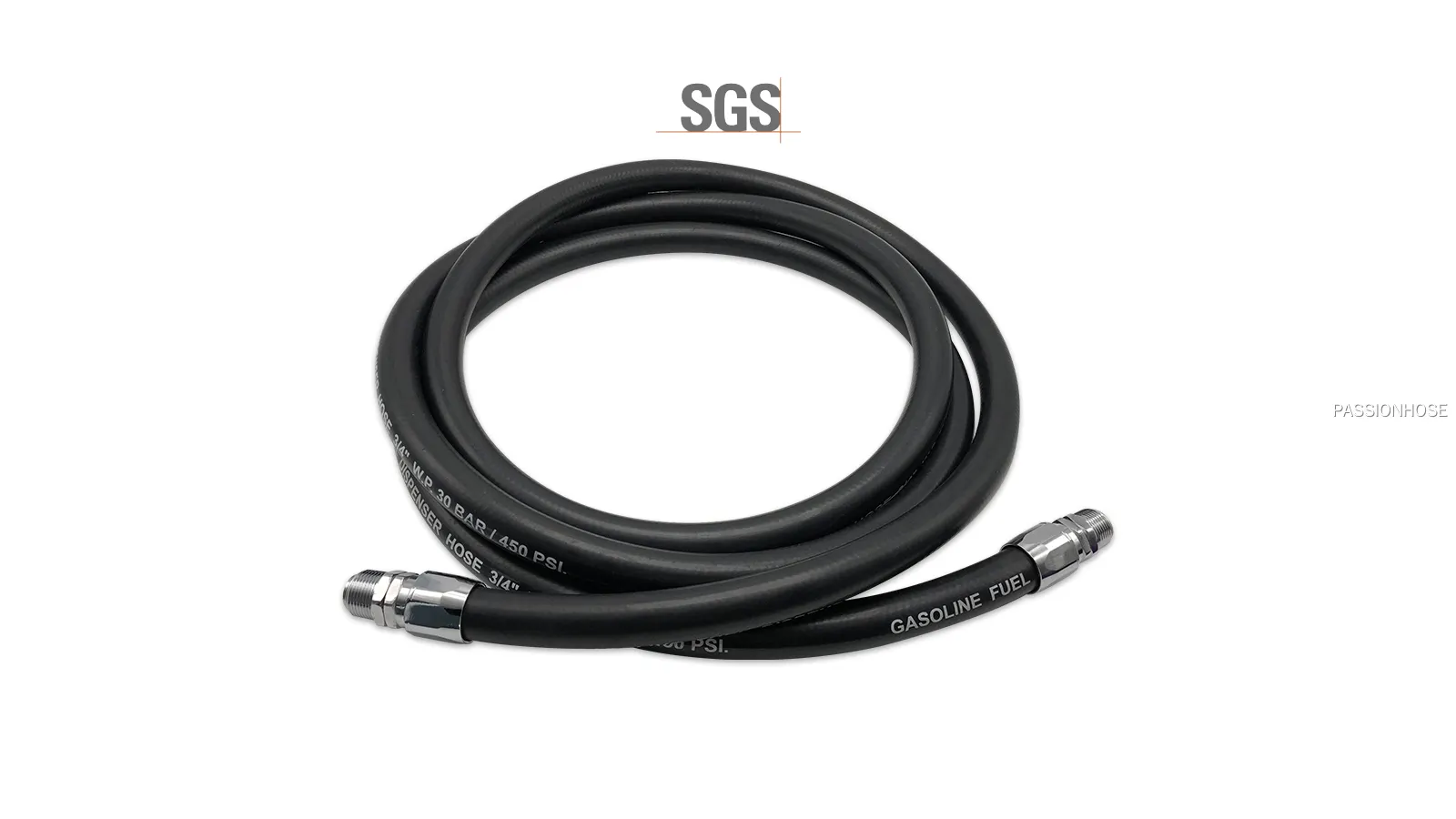 PASSIONHOSE | Bepoke petroleum dispensing hose on sale 1