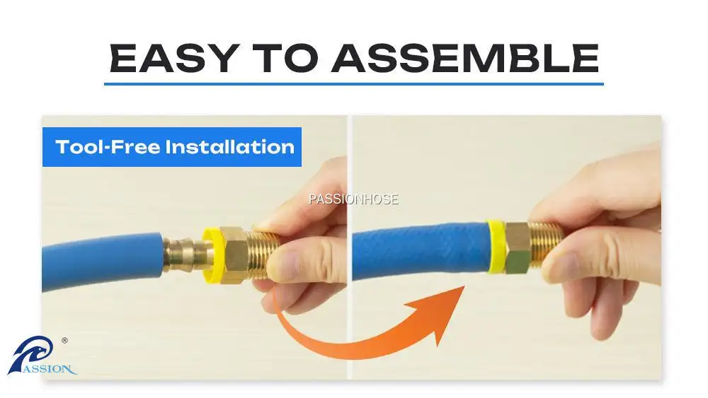 Custom push lock low pressure hose made in china Manufacturer | PASSIONHOSE 1