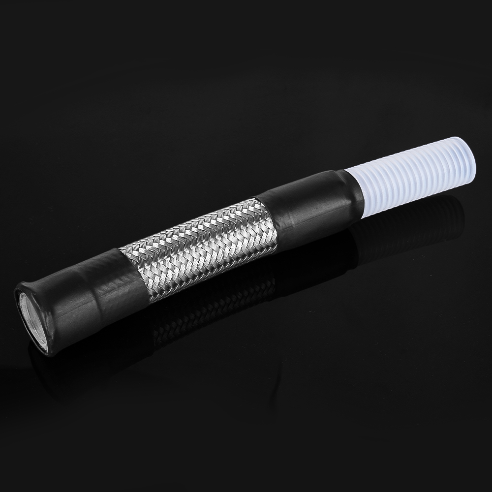 Гладкий гофрированный шланг из ПТФЭ 11