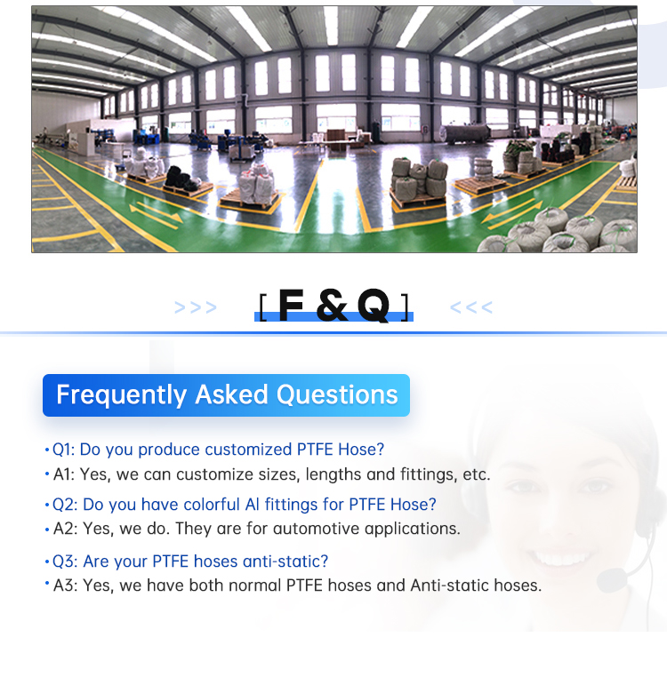 Smooth Bore PTFE Inner Tube for Chemical Transfer in Industrial Applications 17