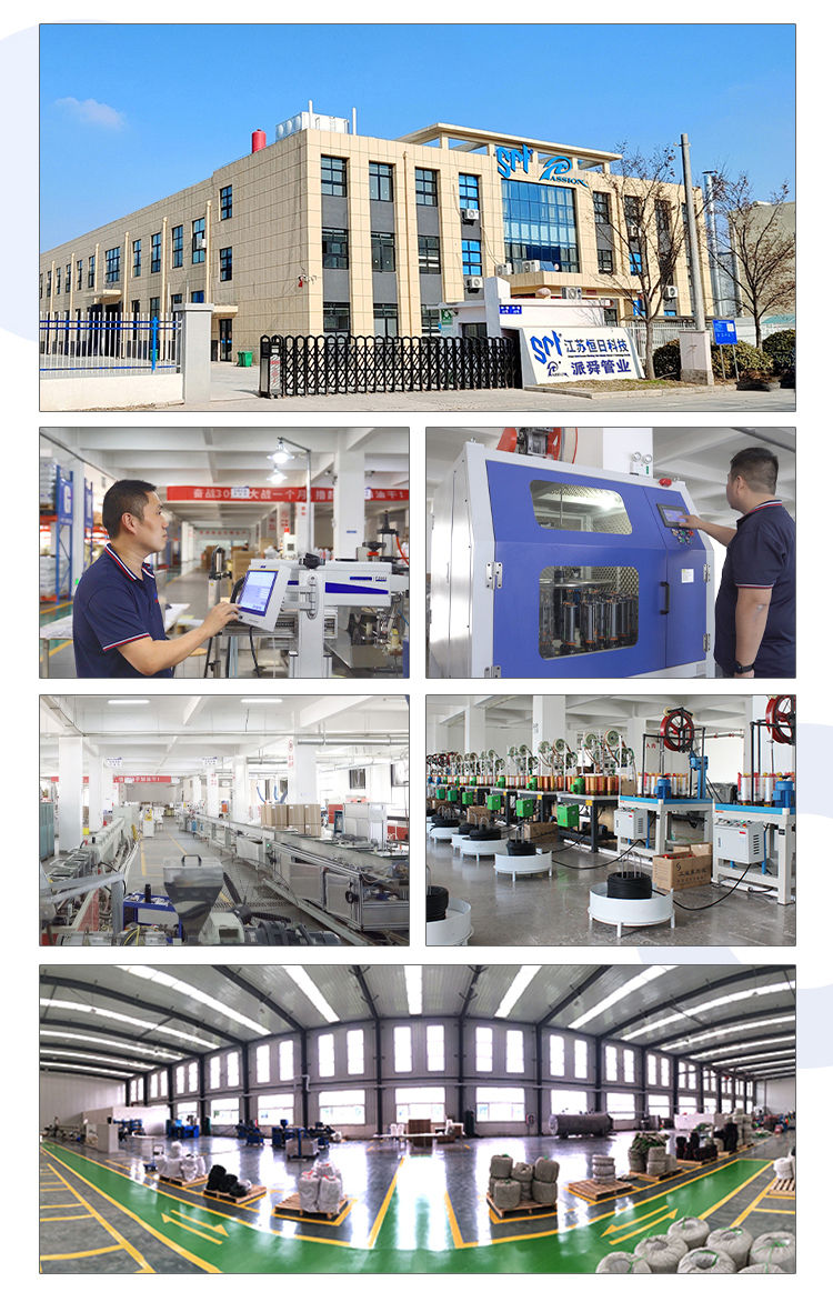 SAE100R6 Hydraulic Hose Factory Direct Flexible Oil Hose for Industrial and Mobile Hydraulic Systems 4