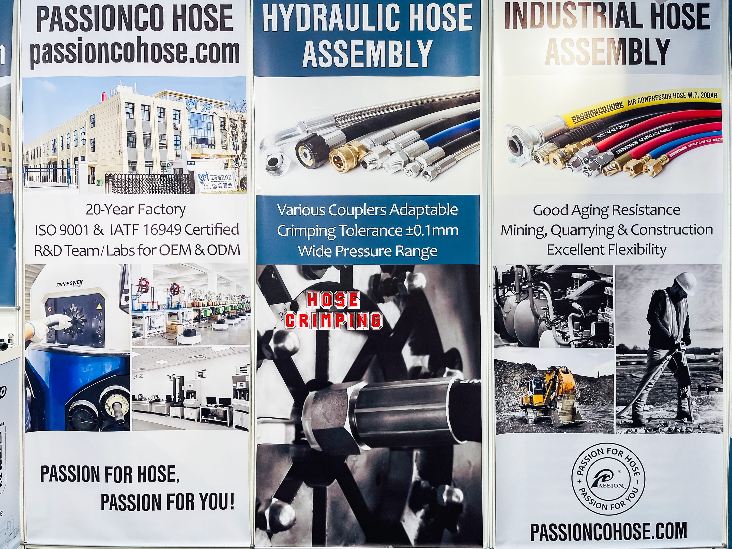 Revolutionize Your Industrial Hose & Fitting Solutions! Meet PASSIONCO at Hannover 2025! 2