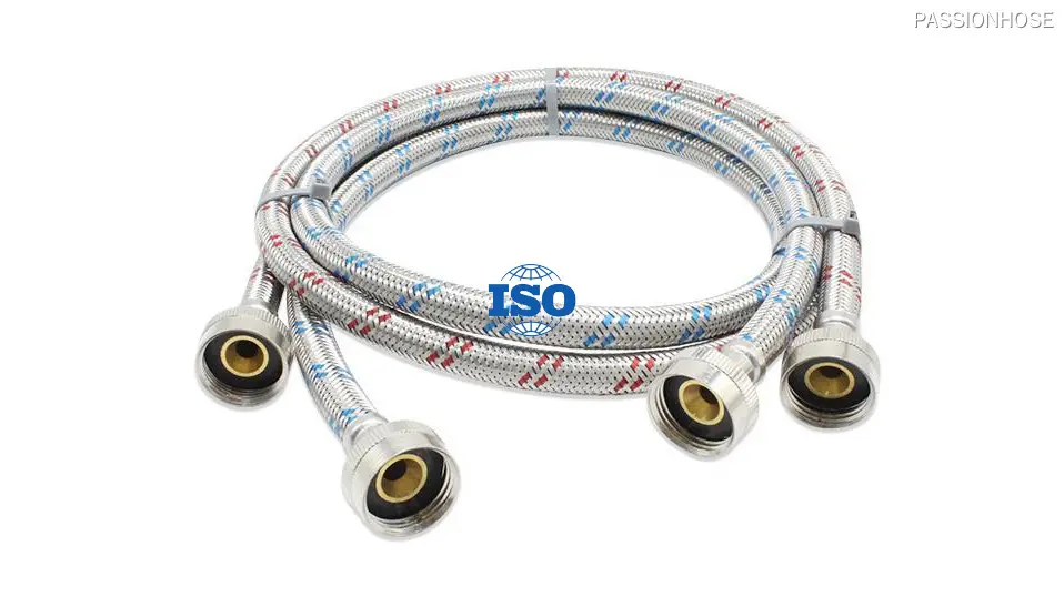 PASSIONHOSE | best material stainless steel washing machine hoses customized 1