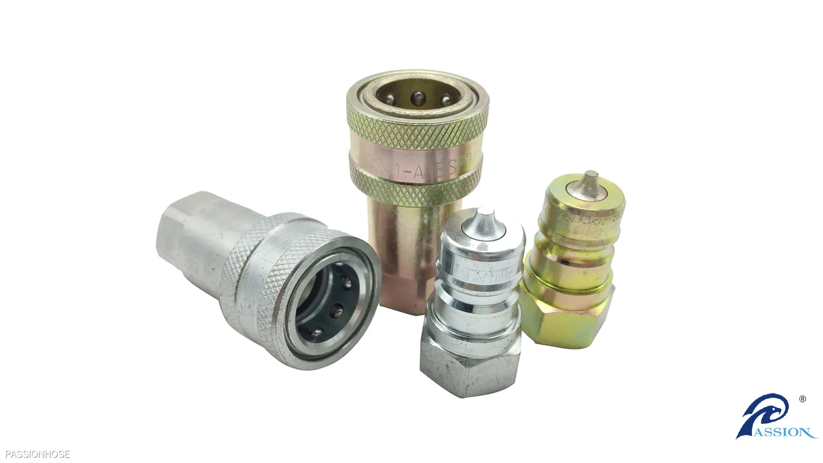PASSIONHOSE | high quality hydraulic quick release coupling free design 1