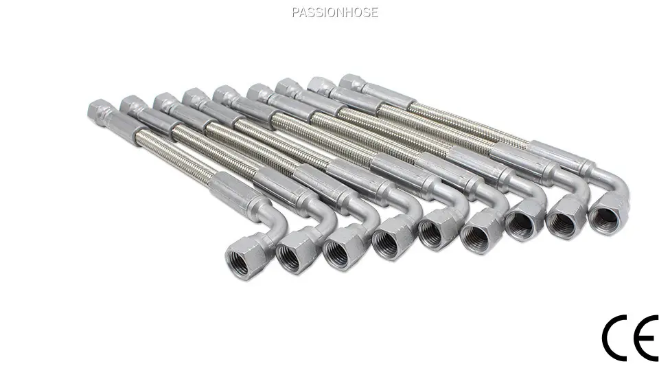 Custom flexible ss304 braided convoluted tubing ptfe hose made in china Manufacturer | PASSIONHOSE 1