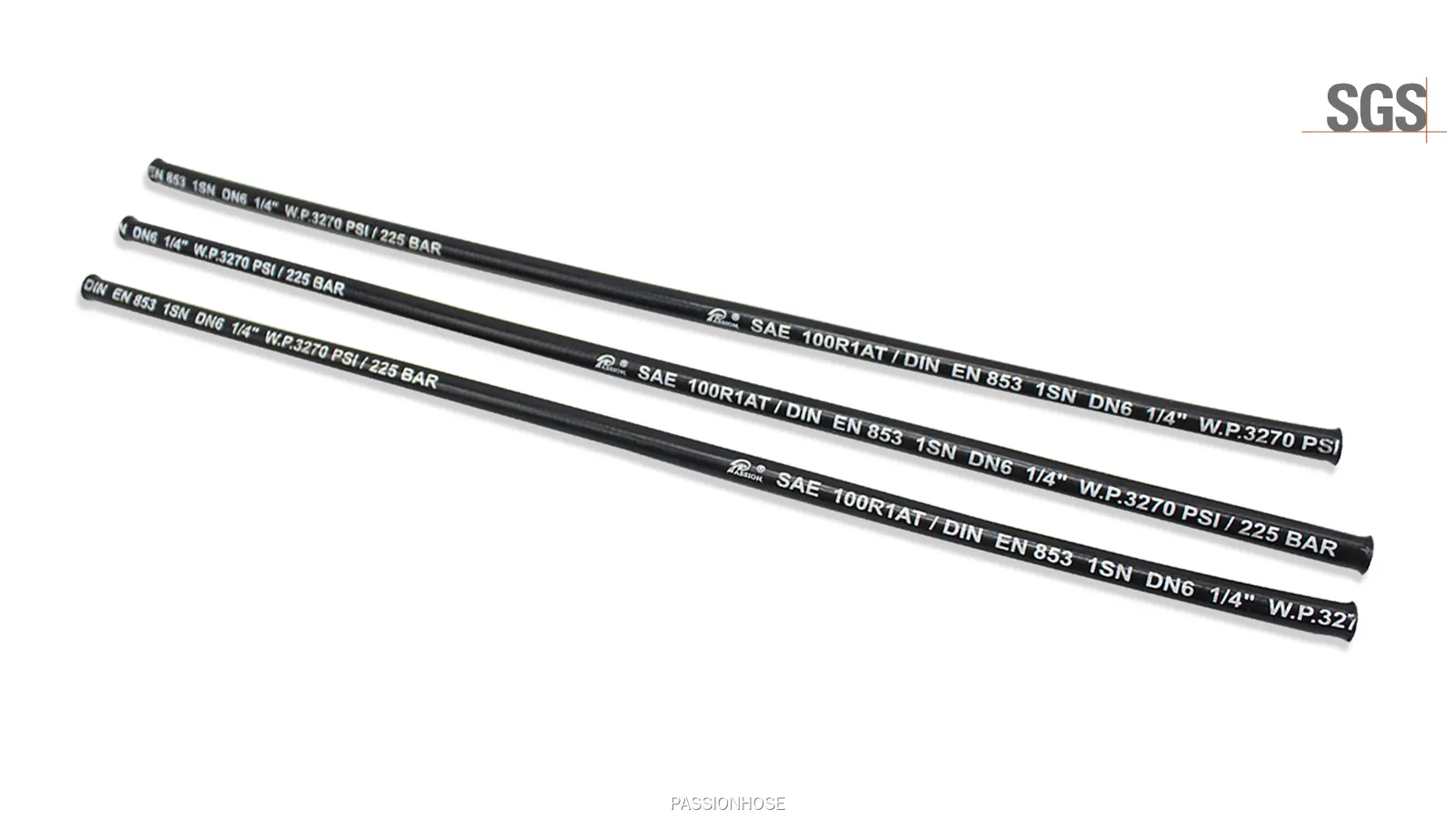 Custom hydraulic braided rubber hose high resilience  Manufacturer | PASSIONHOSE 1