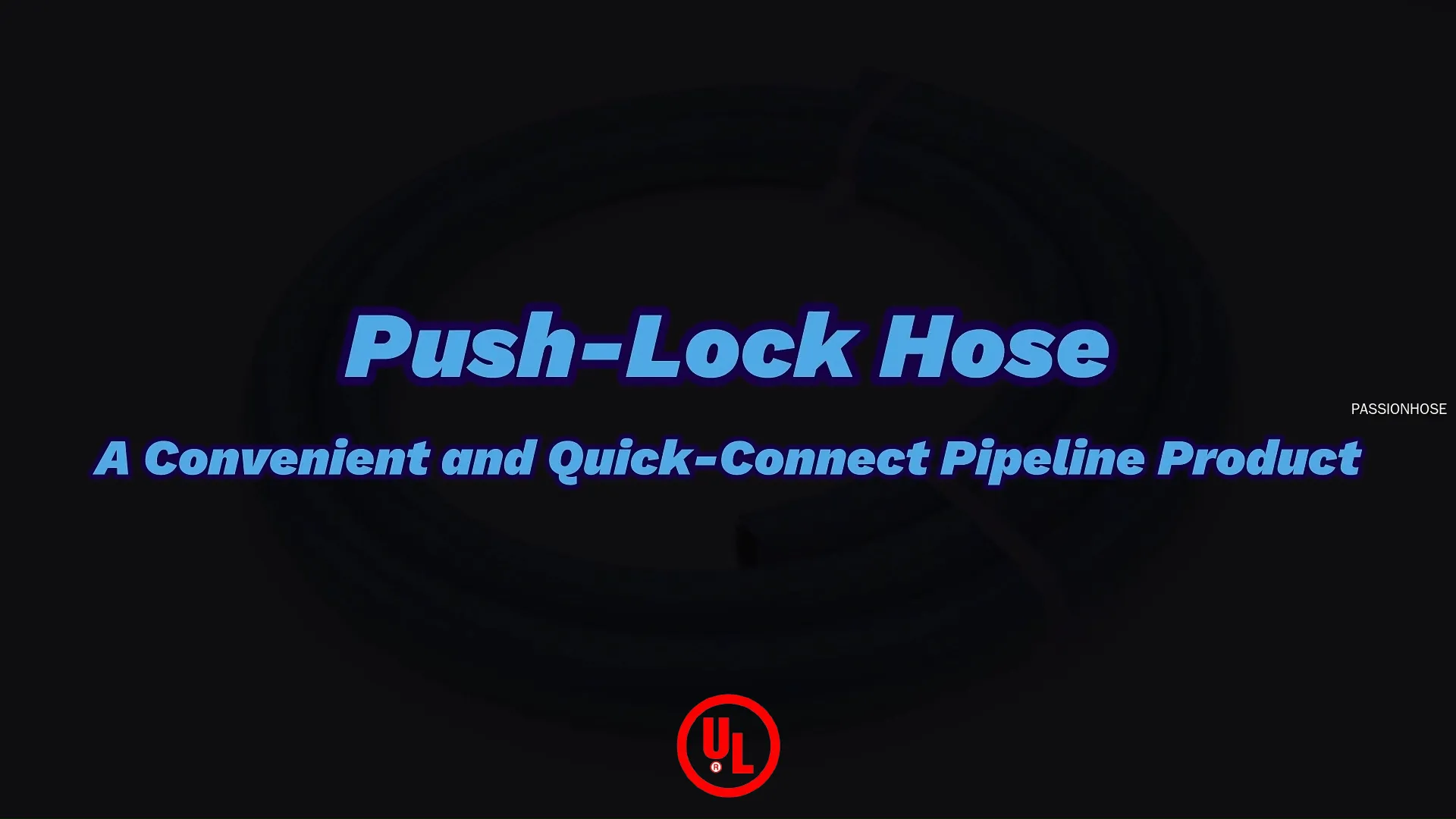 Custom push on hose new arrival Manufacturer | PASSIONHOSE 1