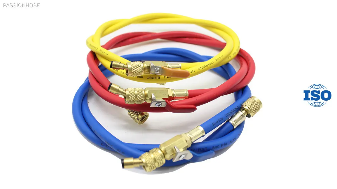 Custom r134a refrigerant charge hose supplier Manufacturer | PASSIONHOSE 1