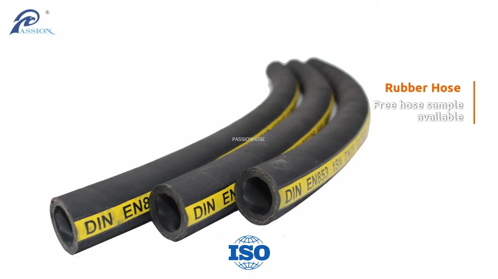 Custom hydraulic braided rubber hose crease-resistance  Manufacturer | PASSIONHOSE 1