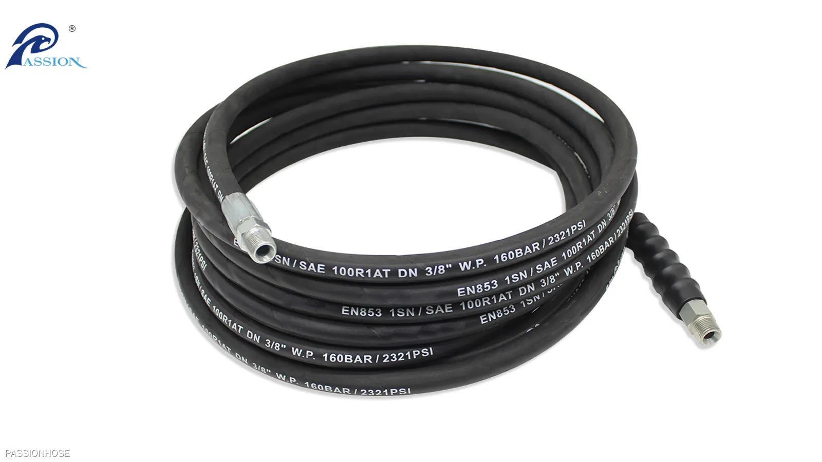 Worldwide braided pressure washer hose with custom services | PASSIONHOSE 1