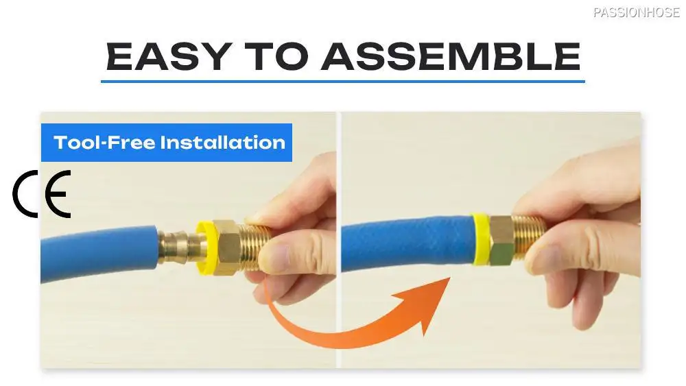Quality push lock hose all sizes | PASSIONHOSE 1