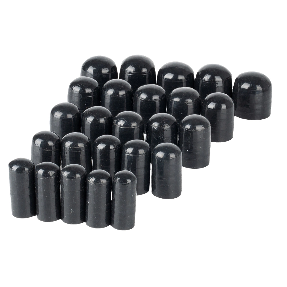 Tapón de caucho de silicona de alta temperatura de la mejor calidad para extremos de mangueras de motor y sistema de refrigeración. Fabricado en fábrica. 1