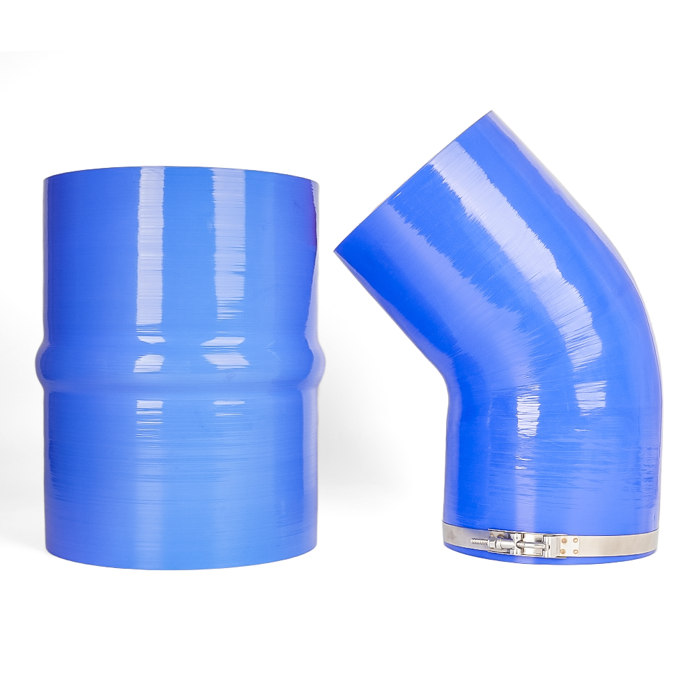 Manguera flexible de gran diámetro de grado marino para barcos, refrigeración de motores diésel marinos y manguera de escape de silicona. 11