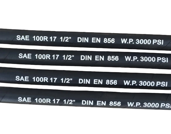SAE 100R17 Ultra Flexible Hydraulic Hose for Loader Hydraulic Systems with Tight Bend Radius 1