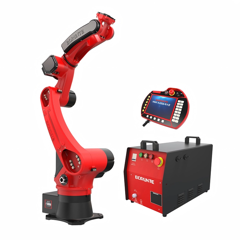 6-axis industrial welding robot BRTIRWD1506A with 1647mm arm span and 6kg loading, mainly suitable for welding 1