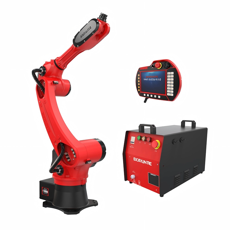 6-axis industrial robot BRTIRUS1510A with 1587mm arm span 10kg load for palletizing, loading and unloading, welding, spraying, etc 1