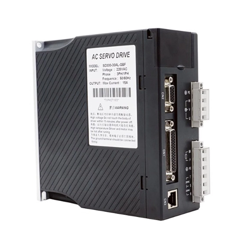SD300 Series AC Servo Motor And Driver integrating 2500-line optical encoder With RS485 Communication 1