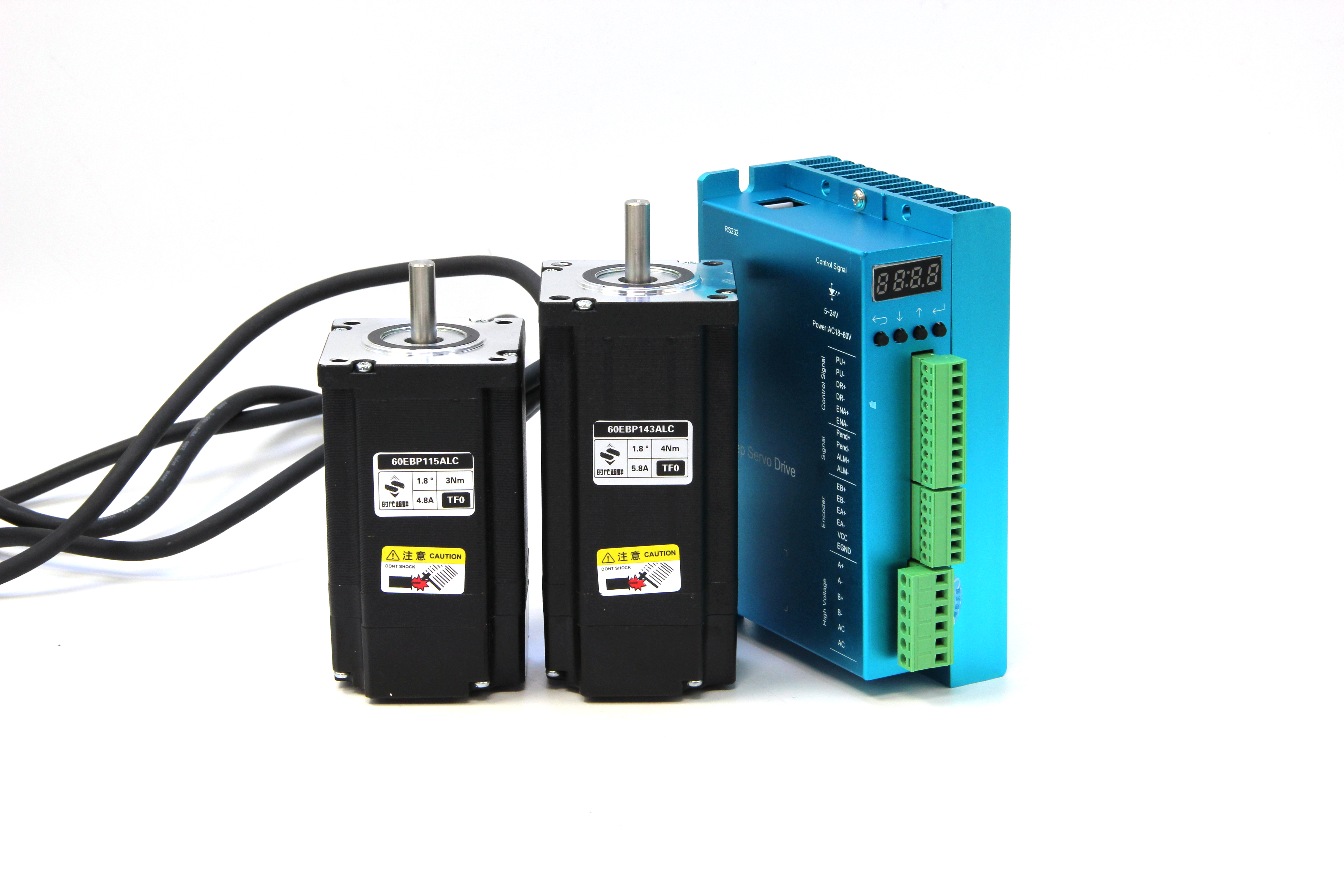 Closed Loop Stepper Motor Nema 24 3nm/4nm with Driver 60EBP+ZDM-2HA865 ...