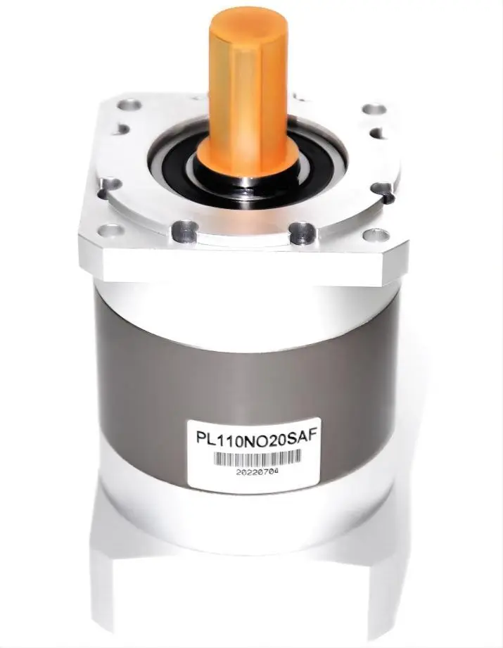 High torque Precision gearbox PL110SA for 110 flange servo motor with a speed ratio of 3-1000 optional 1