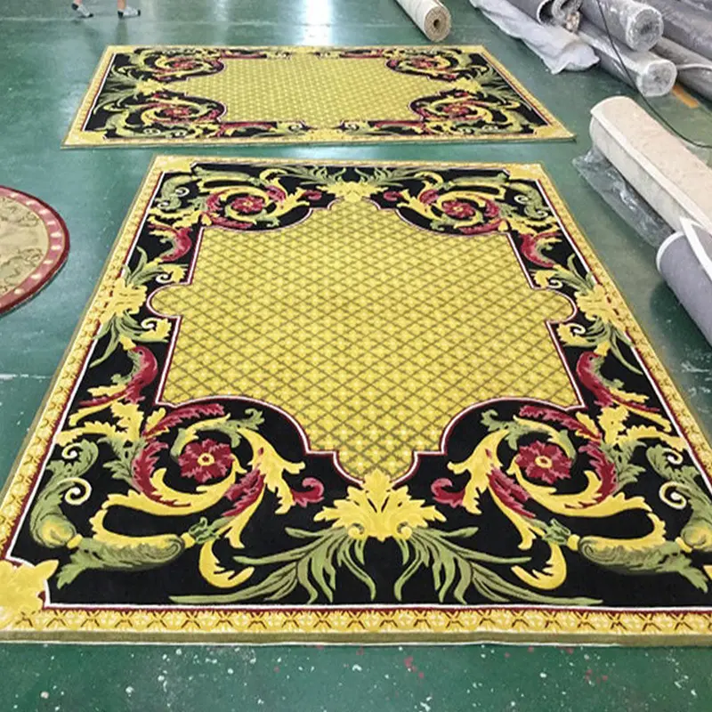 Alfombras y tapetes de lana anudados a mano de buena calidad para sala de estar. Alfombra de lujo. 1