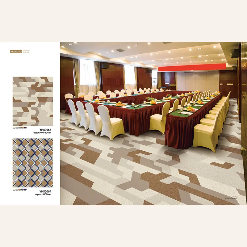 Custom Large Hotel Carpets and Rugs Living Room Carpet New Style Washable Reversible Hotel Carpet and Beautiful Rugs 1