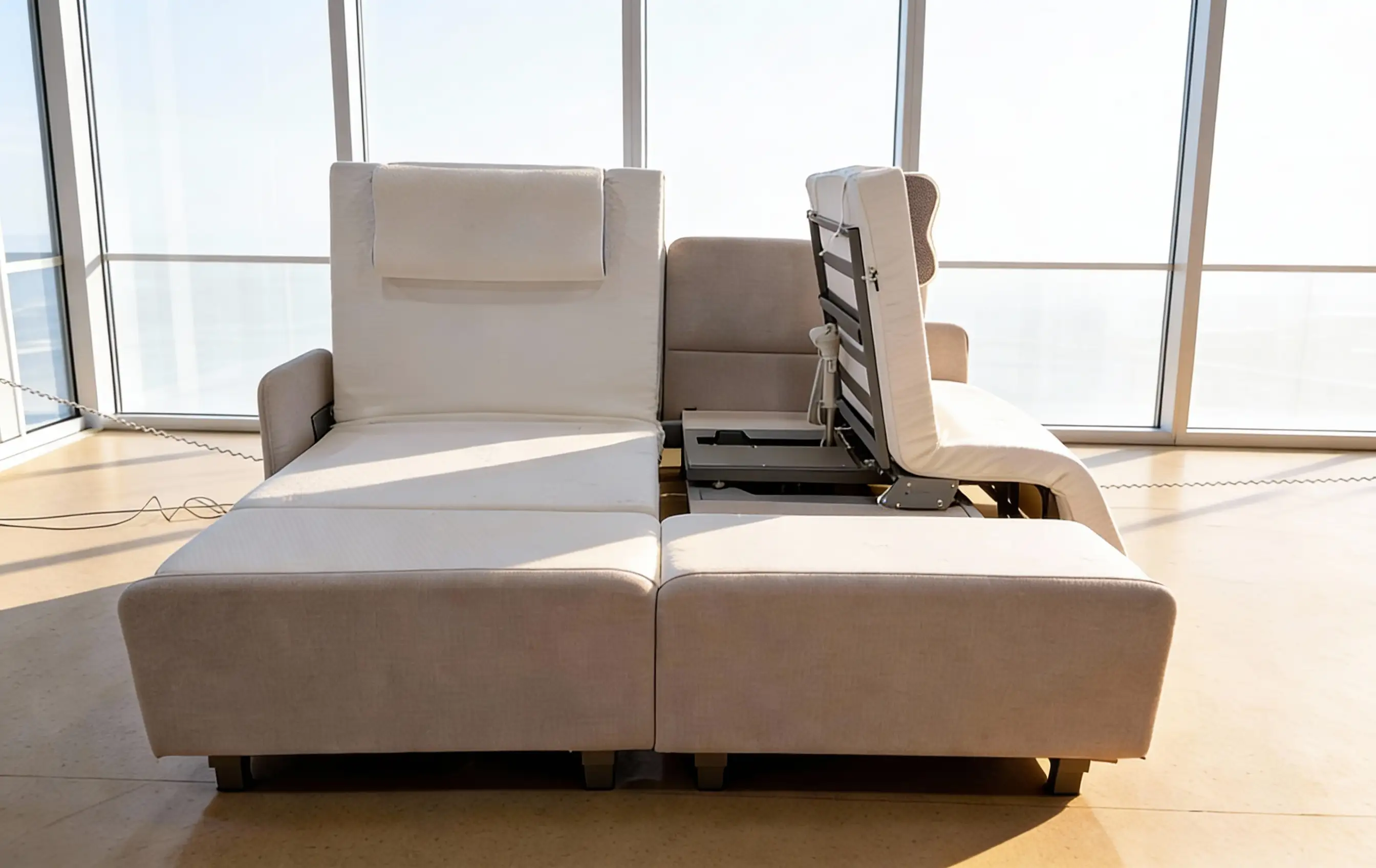 Split King Electric Rotating Bed: Heavy Duty Dual System for B2B Distribution 1