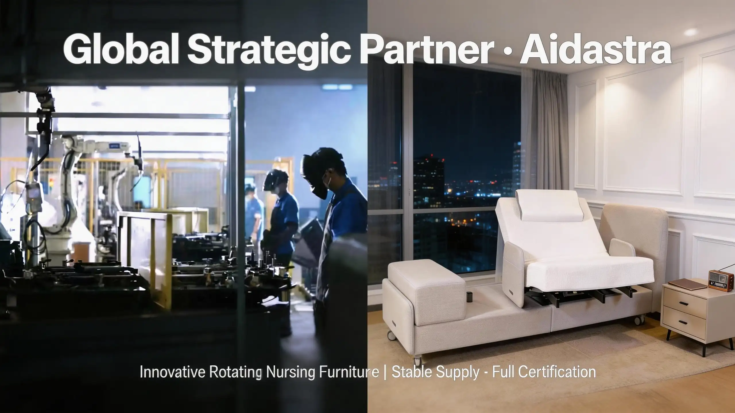 Global Strategic Partner for Innovative Rotating Homecare Furniture | Aidastra 1