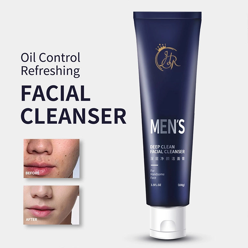 Men's Deep Clean Facial Cleanser 8H Oil Control & Blackhead Reduction 1