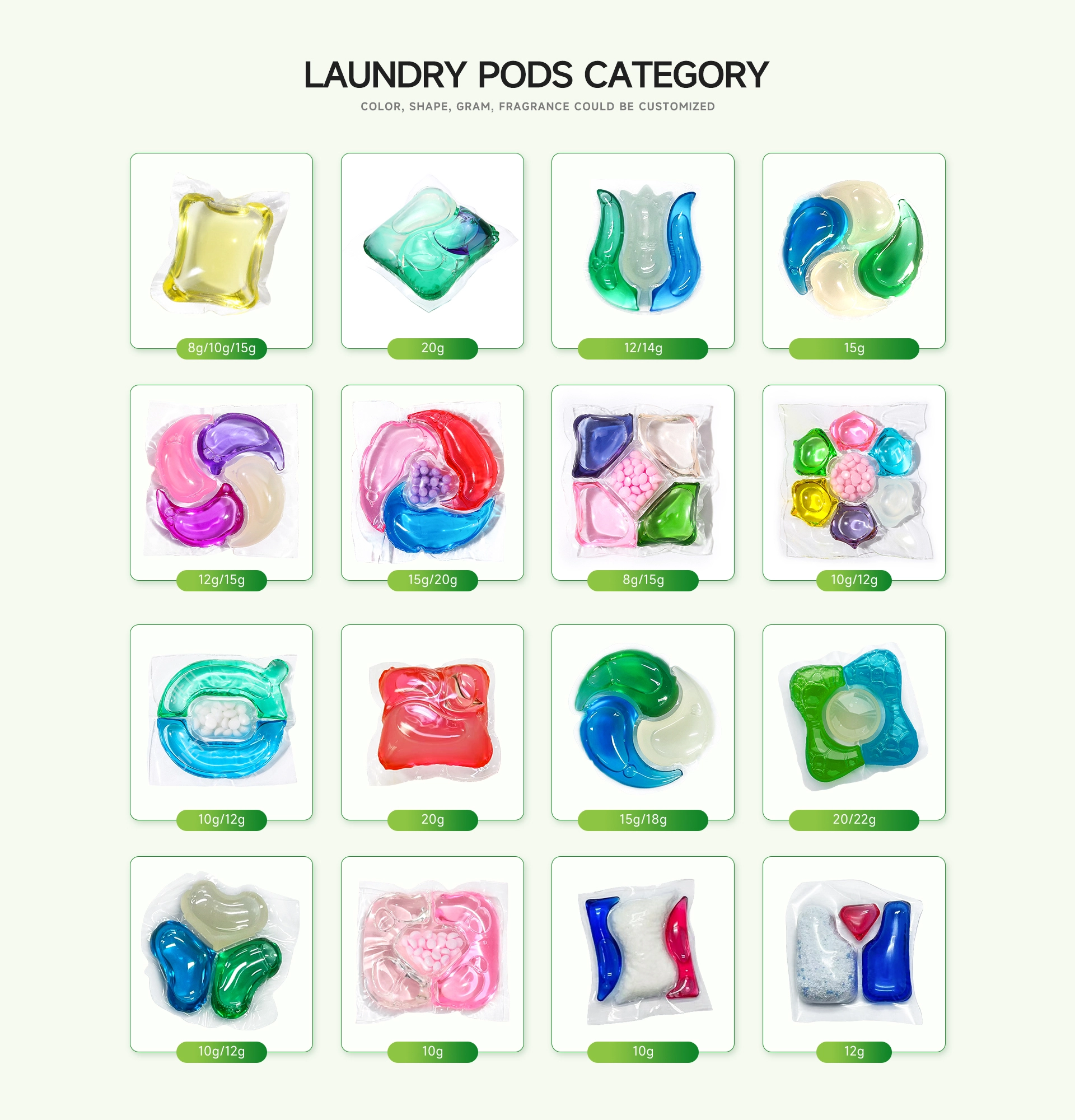 High-Quality Laundry Pods OEM & ODM — Custom Services 1
