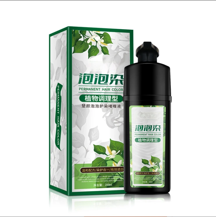 Plant-based bubble hair dye – a gentle and long-lasting hair dye 1