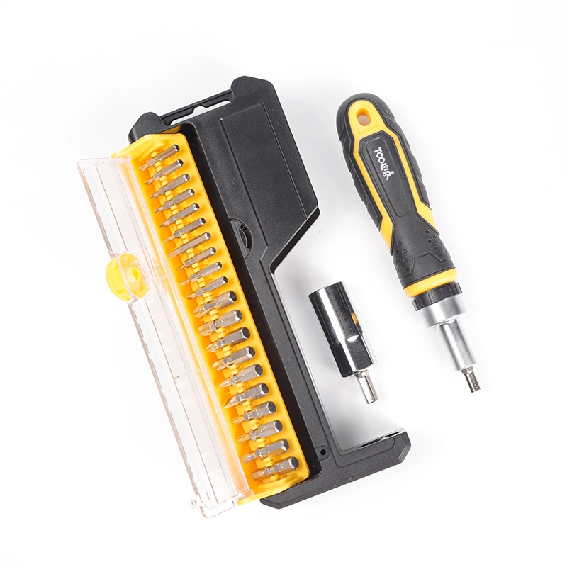 24-In-1 Tool Set Bit Set Precision Ratcheting Tool Set with Magnetic Bit Access TL1824A 1
