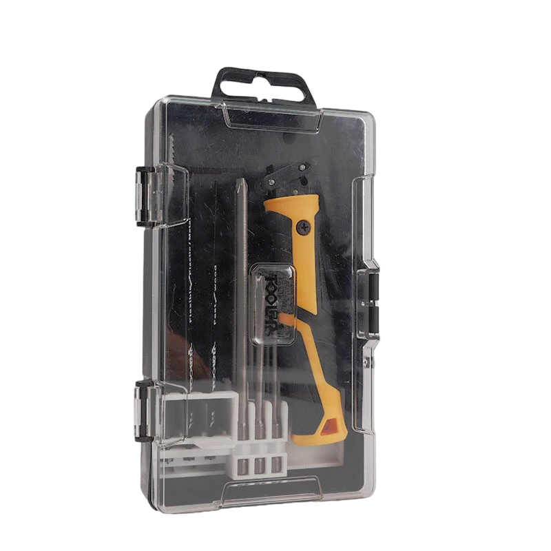 1pc non-slip handle (quick release) with hacksaw blades and recip blades in blue color according SW2007A 1