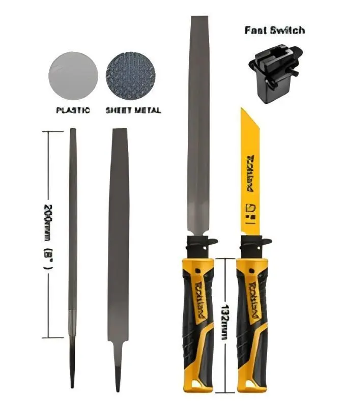 4pcs file saw set(3pcs file with 1pc blade)  TLFL2411 1