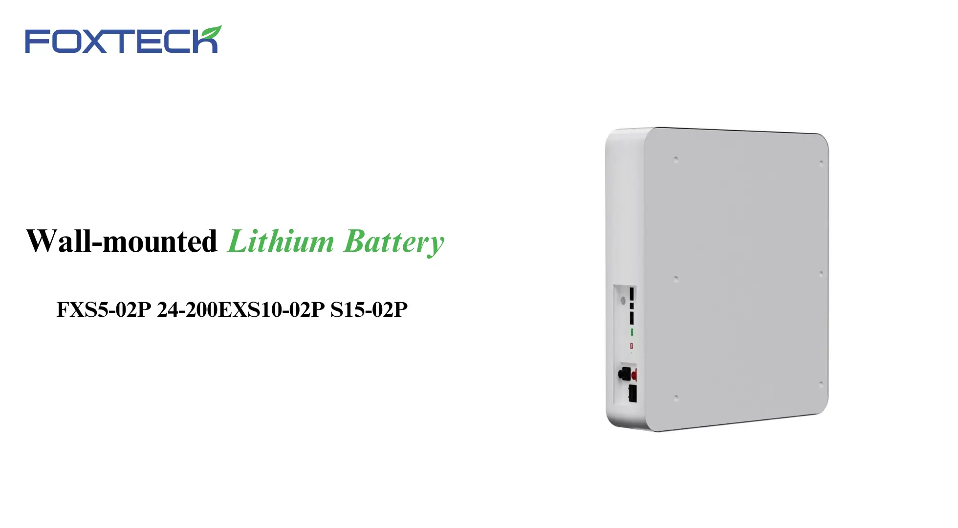 Bộ pin lithium năng lượng mặt trời Foxtech với cổng giao tiếp RS485 - Dung lượng 10240Wh 4