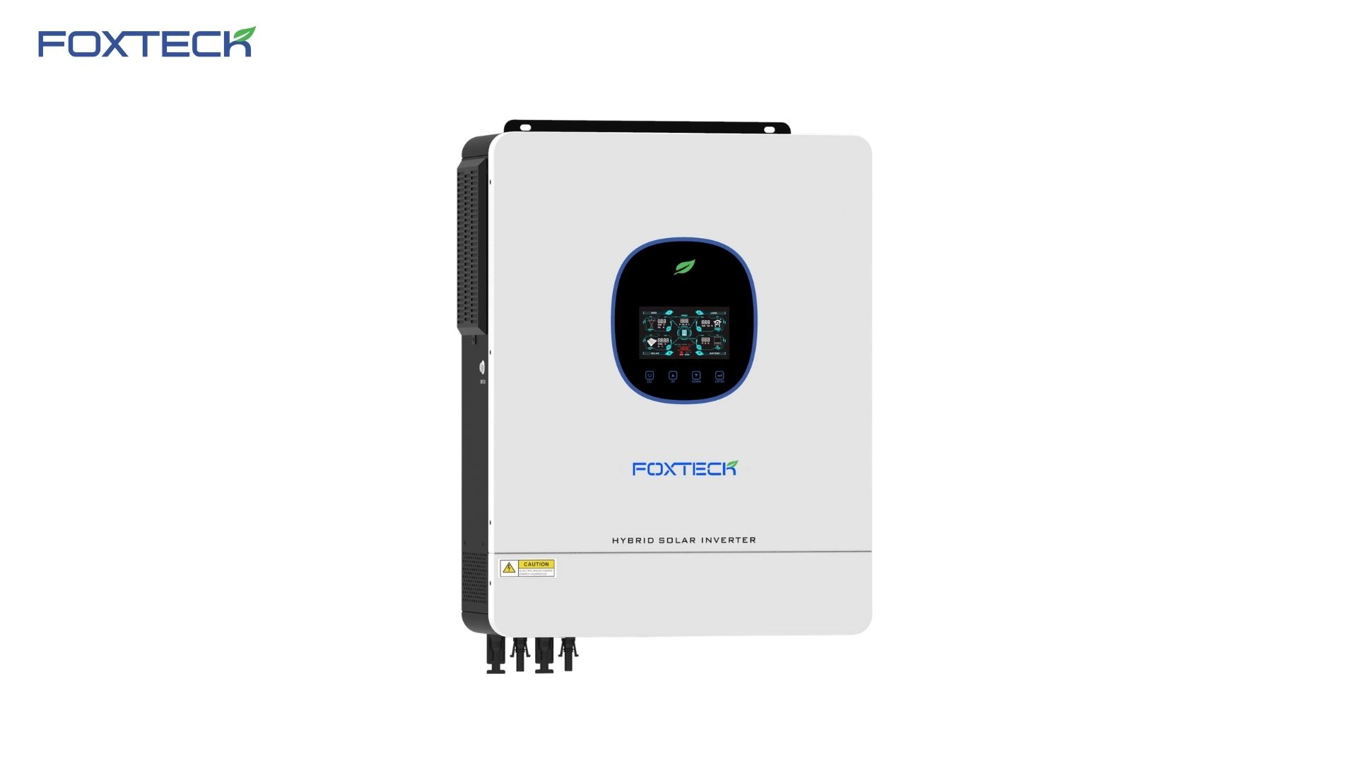 Foxtech 8.2/10.2kw On/Off Grid Hybrid Solar Inverter Pure Sine Wine Single Phase DC hanggang 220/230/240Vac Built-in na MPPT 3
