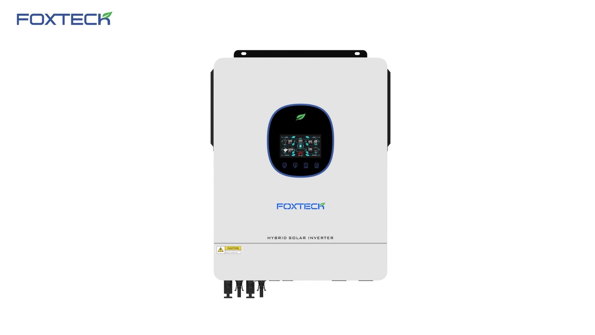 Foxtech 8.2/10.2kw On/Off Grid Hybrid Solar Inverter Pure Sine Wine Single Phase DC hanggang 220/230/240Vac Built-in na MPPT 2