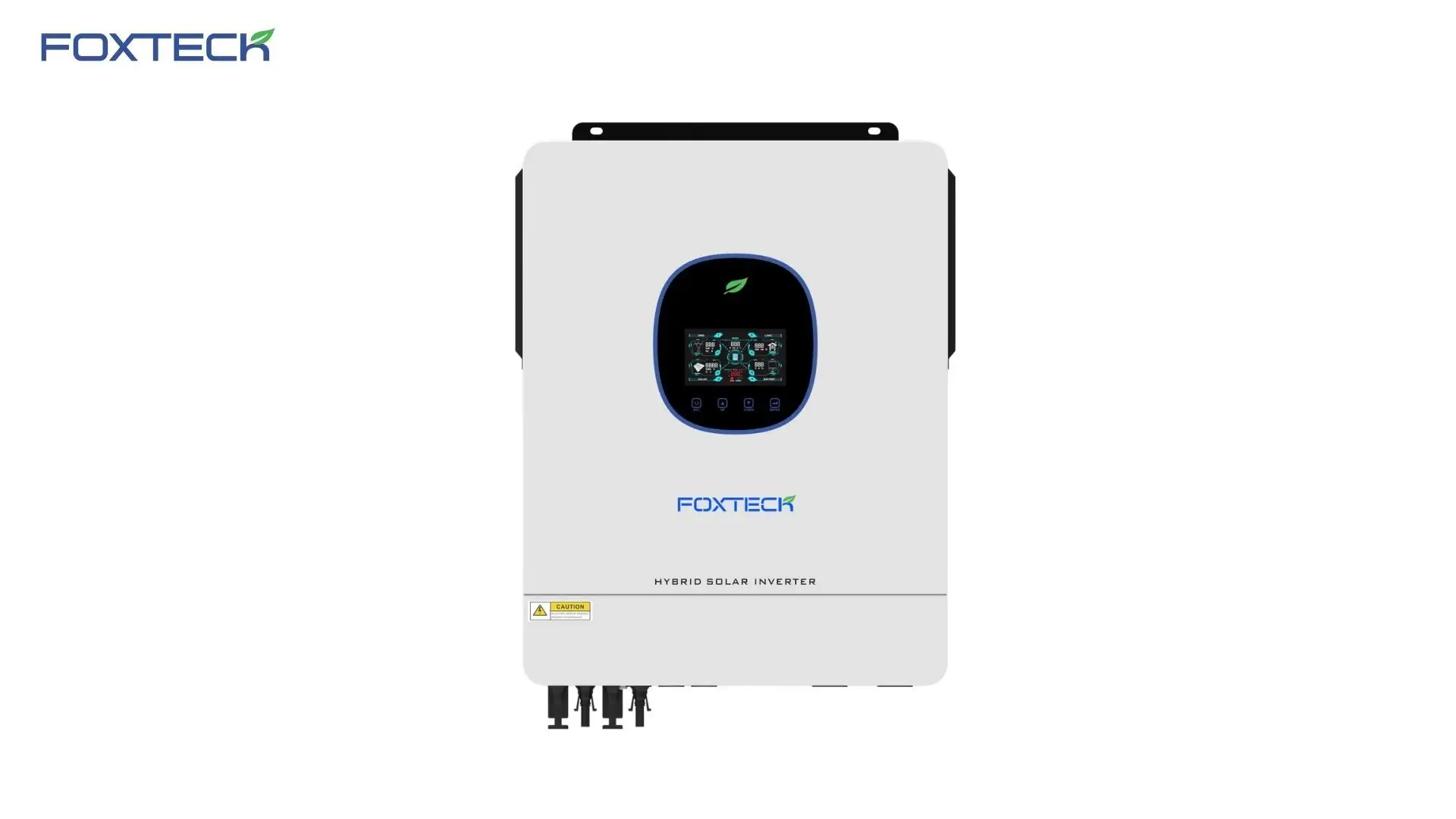 محول الطاقة الشمسية الهجين من فوكستك - مزود بتقنية تتبع نقطة الطاقة القصوى (MPPT) مدمجة، موجة جيبية نقية، 8.2/10.2 كيلوواط 2
