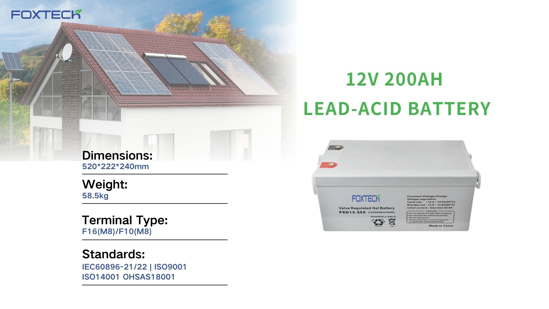 Pabrika ng Produktong Solar ng Foxtech 17.55kw PV Solutions para sa Ecuador Brazil Colombia 120V OFF Grid System 5