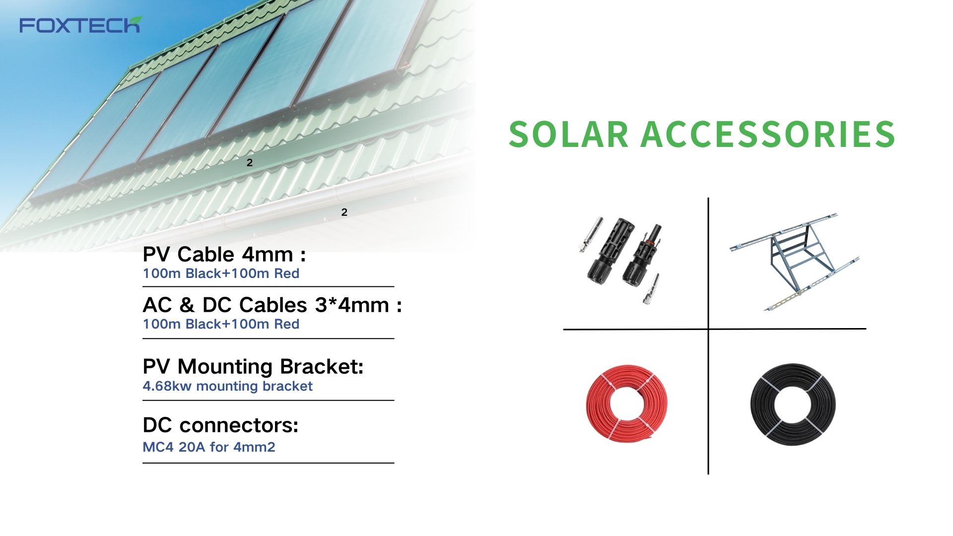 Tagapagtustos ng Foxtech All-in-one Solar System na OFF-Grid 5kw Solar Storage System 120V Para sa Latin America 6
