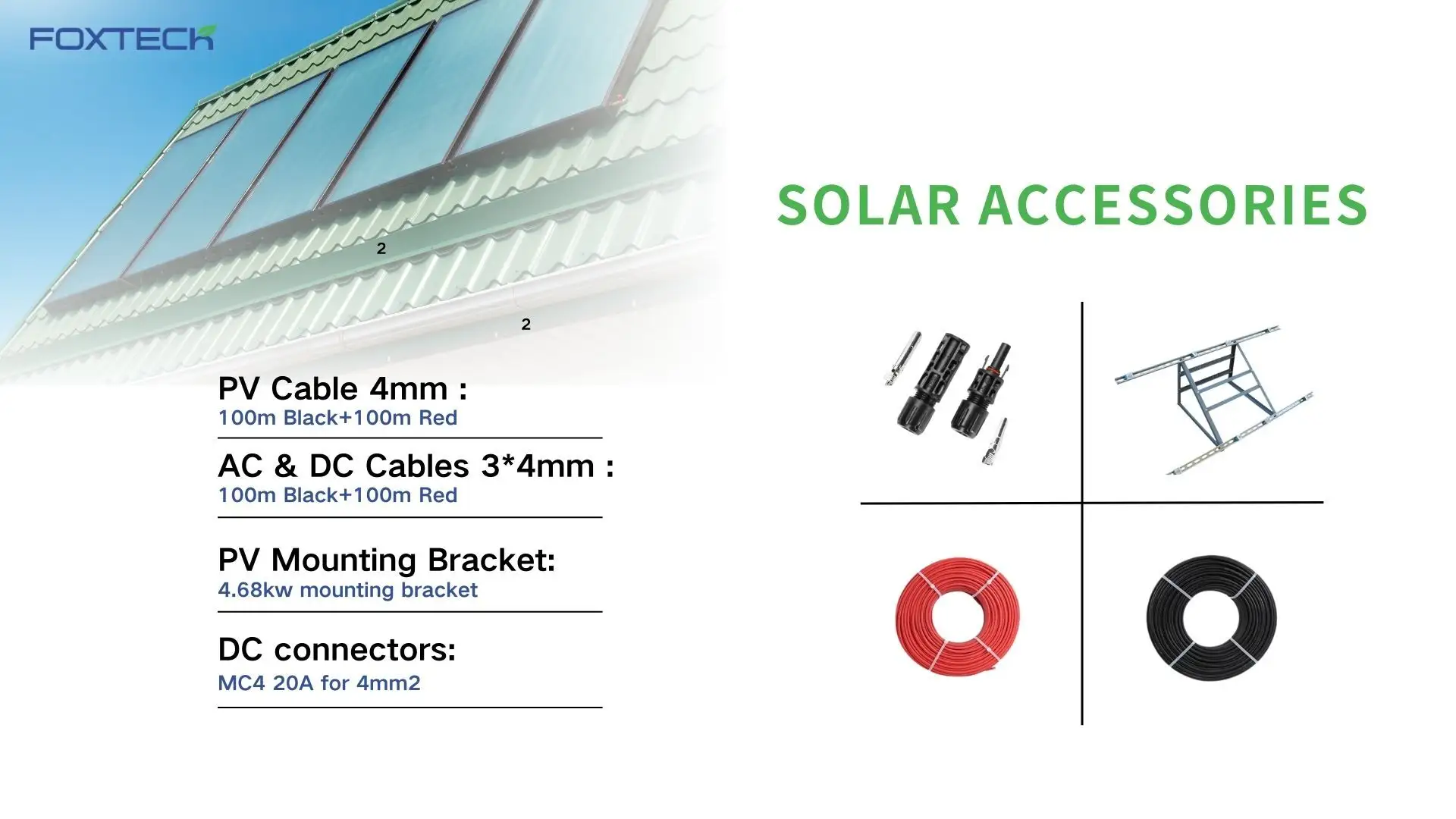 Sistema solar de 4,68 kW: solução de energia limpa, eficiente e confiável 6