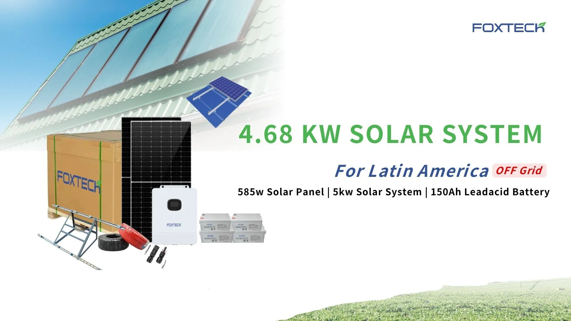Foxtech All-in-one Solar System Supplier OFF-Grid 5kw Solar Storage System 120V For Latin America 1