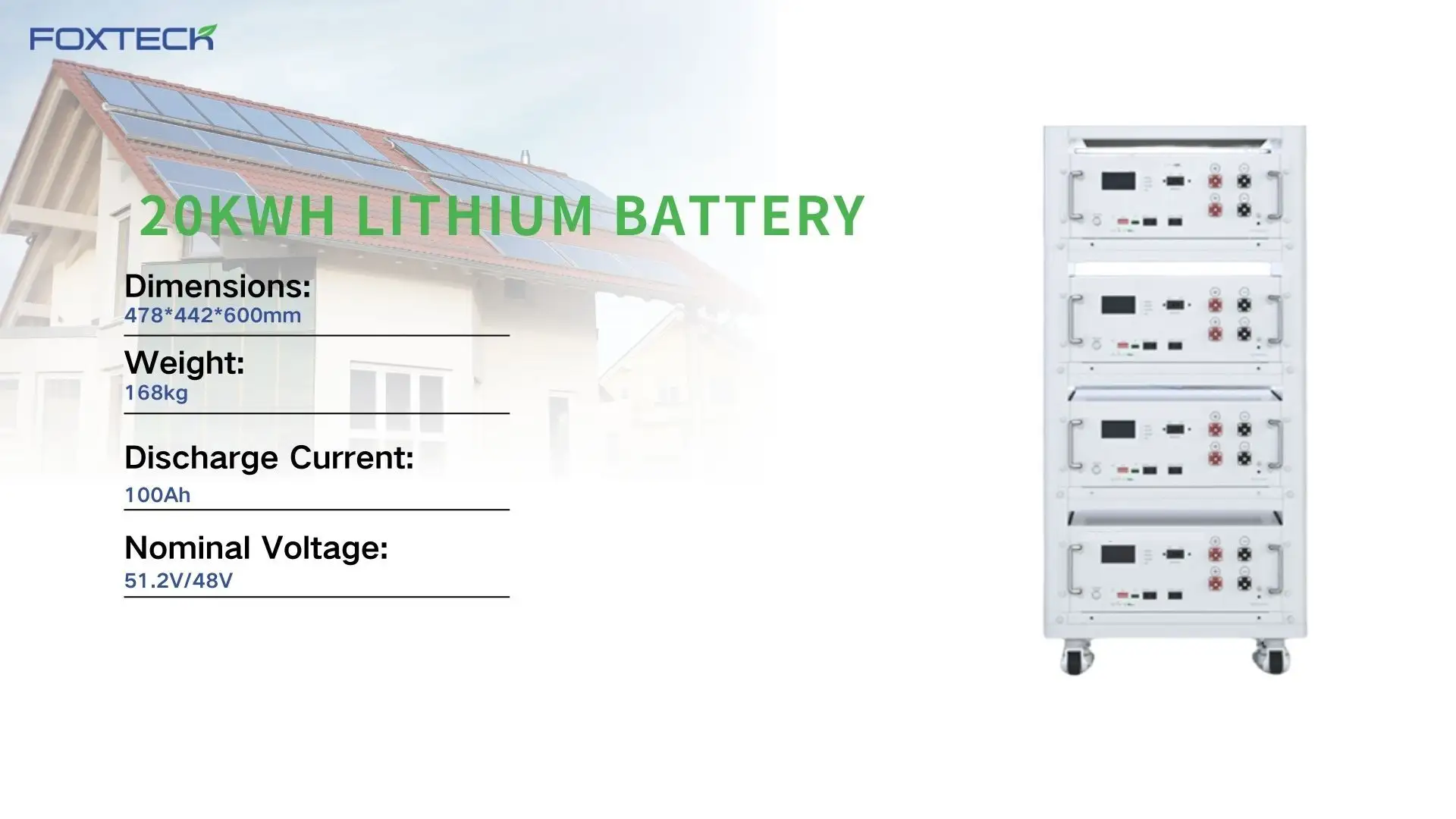 Foxtech 3-5KW Hybrid Solar Storage System with High-Efficiency Mono Panels 5